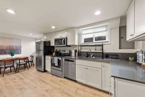 Gather in a warm, well-equipped kitchen where cooking together becomes part of the experience.