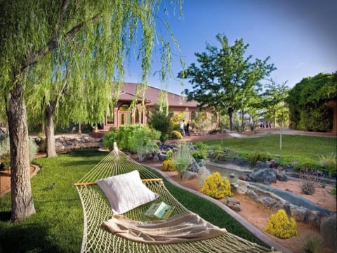 Sway in the hammock and listen to rustling trees