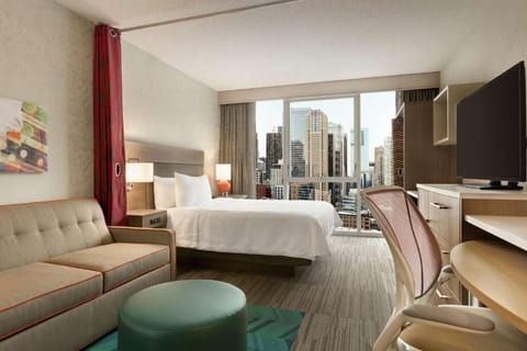 Bedroom. Interior and views may vary based on location and availability.