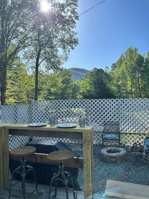 Enjoy the view with a meal, coffee or tea.