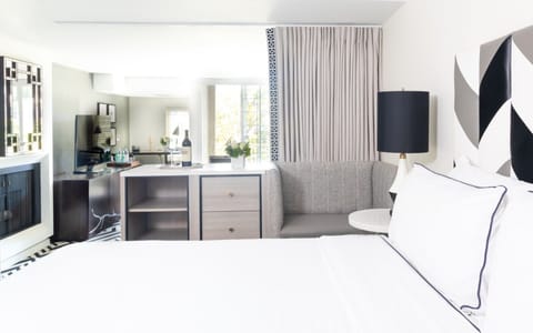 Bedroom. Interior and views may vary based on location and availability.
