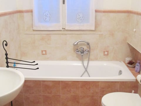 Combined shower/tub, bidet