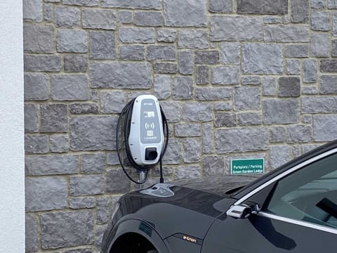 Onsite parking, car charging station