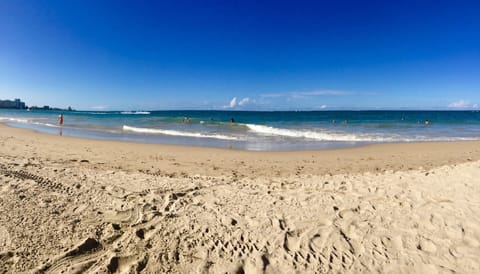 On the beach