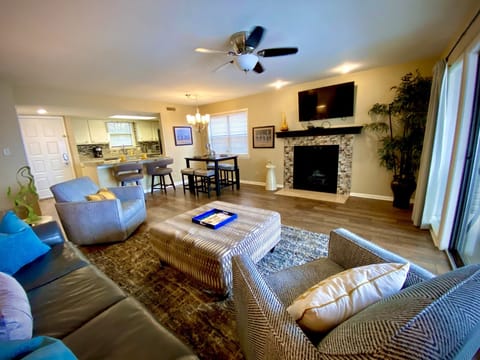 We've got plenty of room for the air mattress that sleeps another two people!