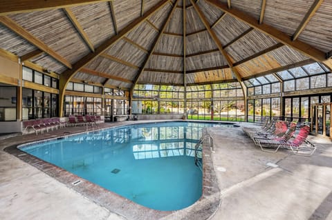 Indoor pool, a heated pool