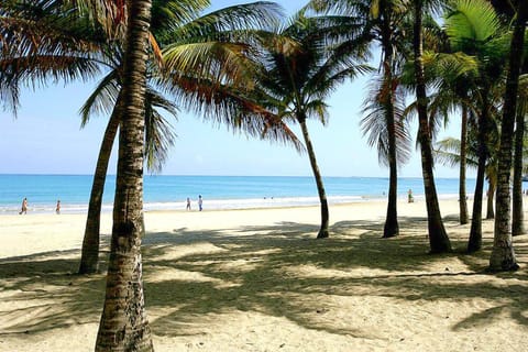 On the beach