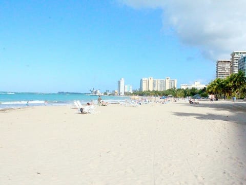 On the beach