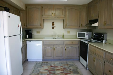 Fully stocked kitchen
