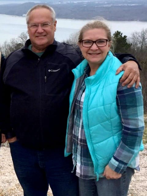 Former owners, Mike & Barbara Neel.  Built in 2014 & started Huckleberry Haven. 