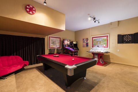 Air Conditioned Game Room - Billiards, Pinball, Multi-Arcade, Bubble Hockey