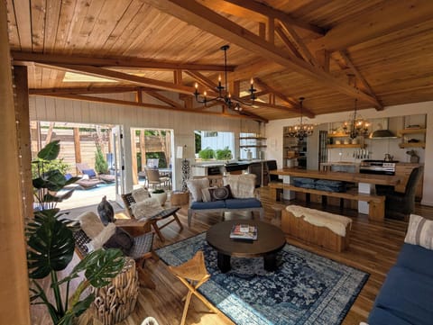 View of the side deck upper level of your property.