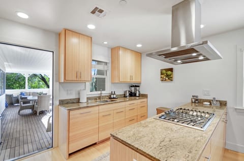Kitchen with Patio Entrance