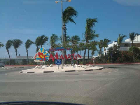 Welcome to St. Maarten!! Maho!
This is 1 of the many roundabouts on the Island. 