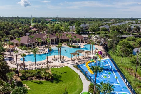 Windsor Hills Resort features a huge pool, slides and clubhouse w/ bar & grill