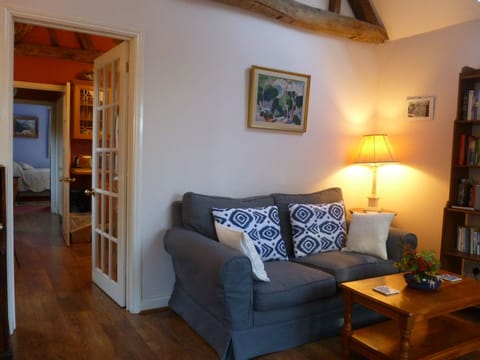 A corner of the living room