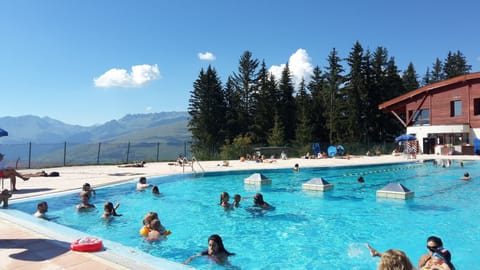 Indoor pool, a heated pool