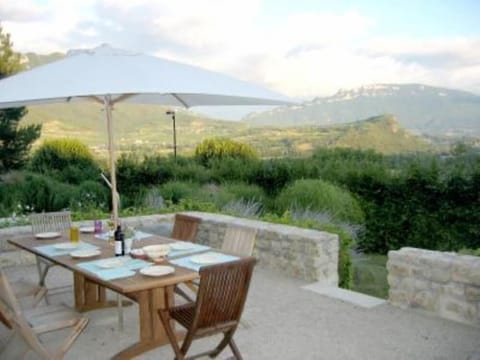 Panoramic view from the terrace