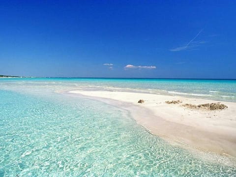 Beach nearby, sun loungers, beach towels