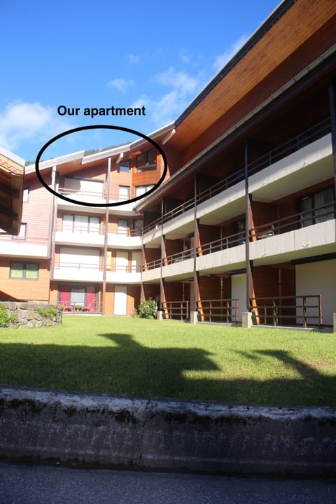 Our apartment on the third floor.