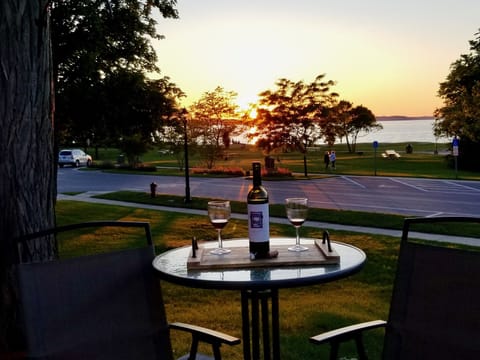 Enjoy watching the beautiful sunset from the front deck!