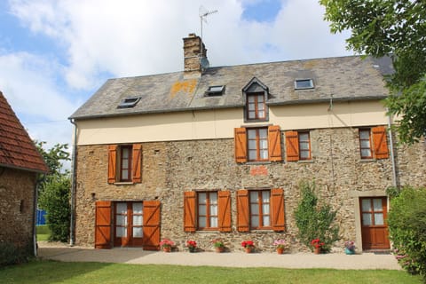 The front of the house