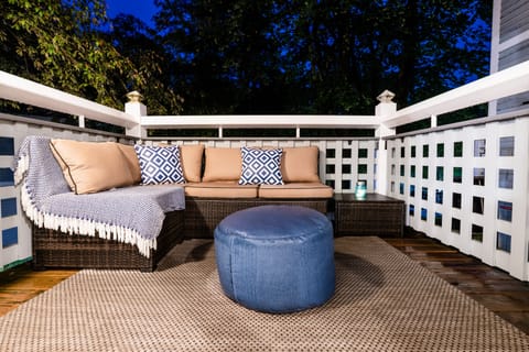 Your outside living area is perfect for morning coffee or an evening glass of wine to unwind.