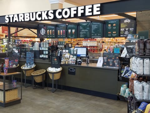 Starbucks at our local ingles grocery store 
