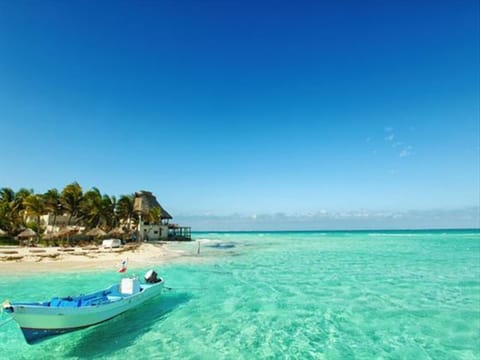 Sun loungers, beach towels