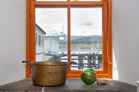 Kilmun pier, from a kitchen window