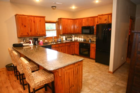 Well Appointed Kitchen, open to living room