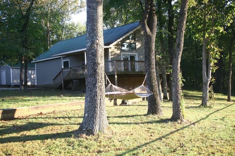 Relax in the hammock and enjoy the serenity of The King's