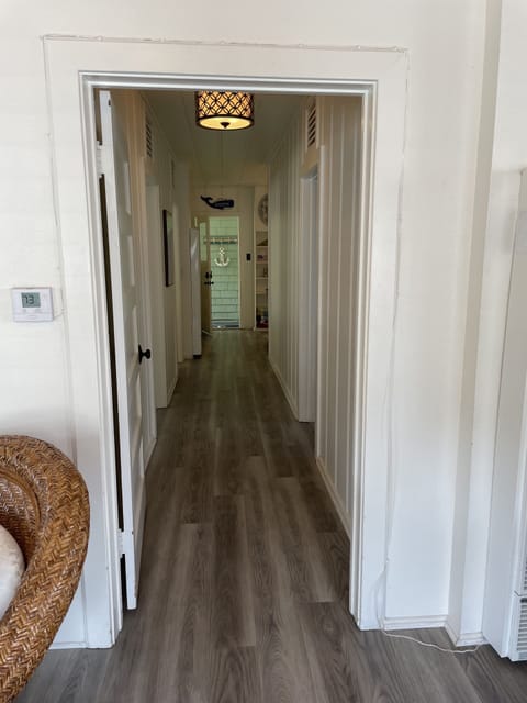 Hallway from living room