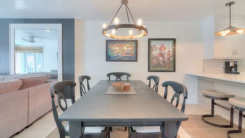 Dining table with plenty of seating