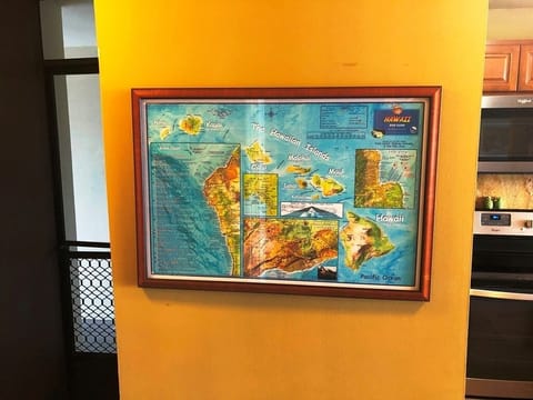 This map in the hall has more details, including dive and snorkel sites