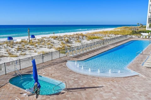 Indoor pool, seasonal outdoor pool