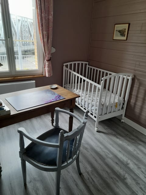 1 bedroom, iron/ironing board, travel crib, free WiFi