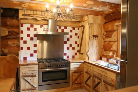 Cuisine Chalet en rondin La Bresse