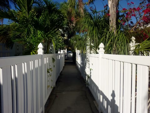 Walkway toward the beach