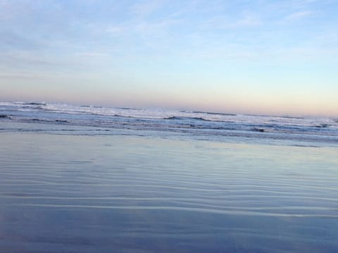 On the beach