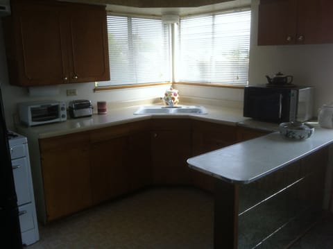 Even the kitchen has views! Try to find this in any hotel/motel! And no sharing!