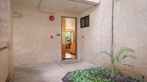 Walking to Front Door