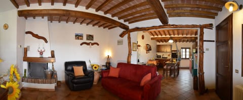 kitchen and living room