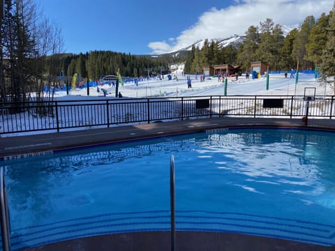 Indoor pool, outdoor pool