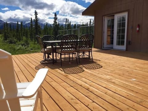 (1)mountain views from large private deck