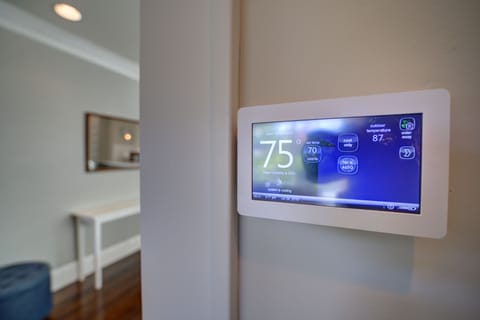 Air conditioning in the summer!