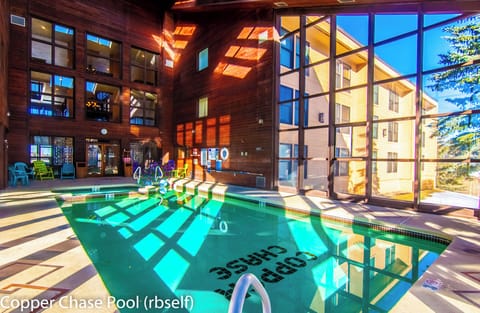 Indoor pool, a heated pool