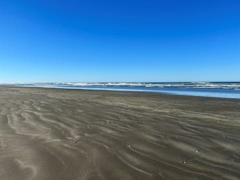 On the beach