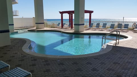 Indoor pool, a heated pool