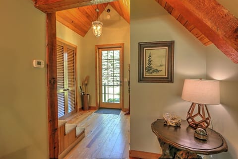 Hall from living room to entryway